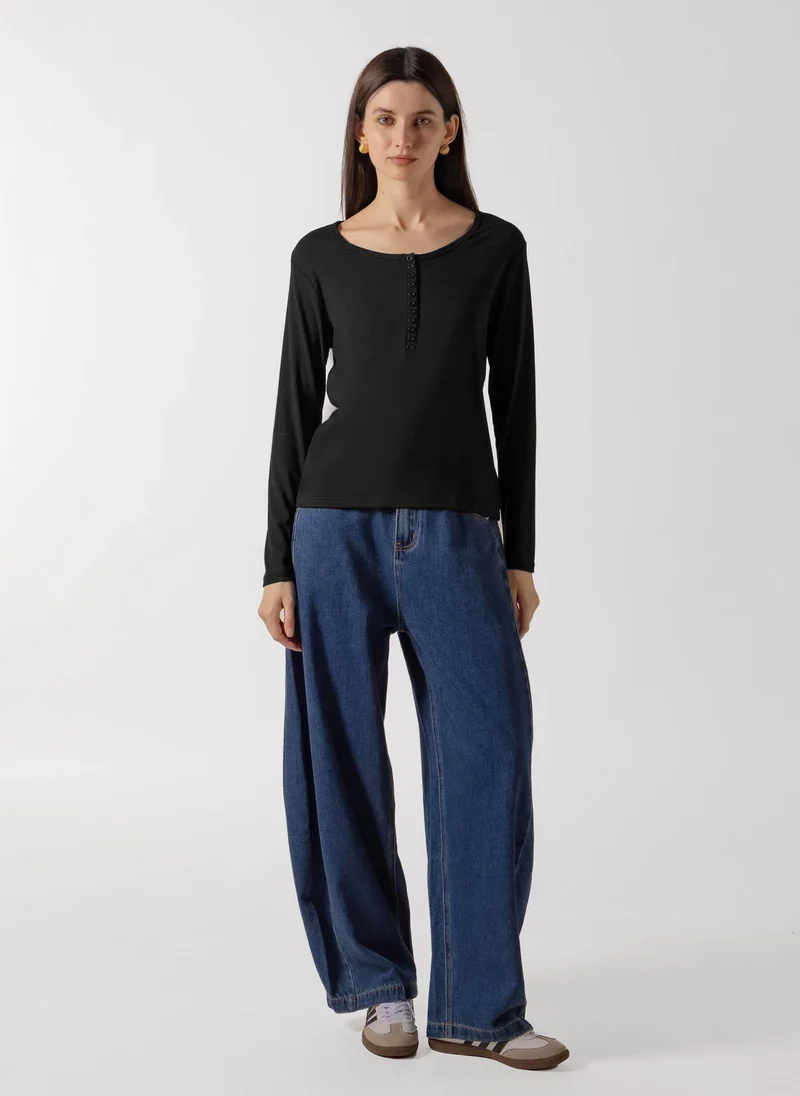 شايبس SOFT SCOOP HENLEY TOP