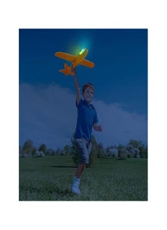 Generic Hand-Launched Foam Glider Plane Toy, Fun Outdoor Sport Plane Model for Kids (Orange)  - Image 2