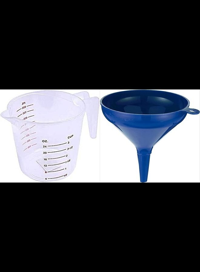 عباسلي كوب قياس 800 مل لقياس الزيت السائل وأدوات الخبز لأغراض المطبخ - Image 1