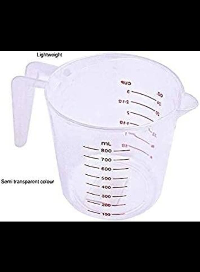 عباسلي كوب قياس 800 مل لقياس الزيت السائل وأدوات الخبز لأغراض المطبخ - Image 2