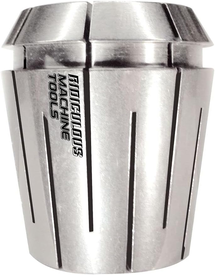 Ridiculous Machine Tools 7/32" ER32 STEEL SEALED Spring Collets INCH (0.0003" T.I.R.) Coolant Collet 1500 MAX PSI Machinist choice - Image 1