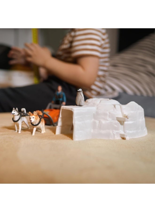 Schleich Wild Life Wild Animal Toy Playset for Boys and Girls Ages 3+, Antarctic Expedition with Arctic Animals - Image 5