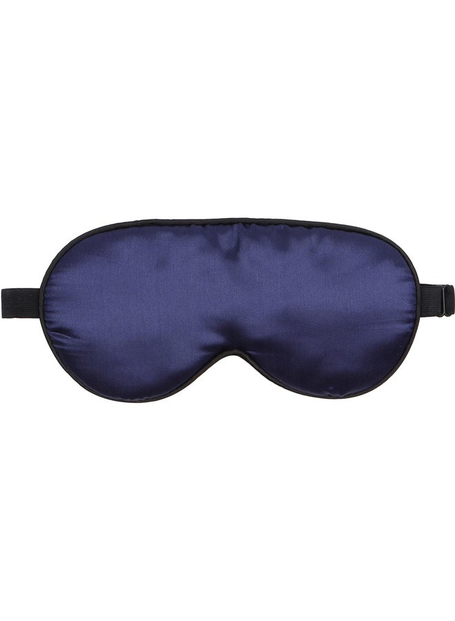 Natural silk sleep eye mask with adjustable shoulder strap, suitable for blocking light for both women and men, with elastic band, ultra soft sleep eye mask - Image 3