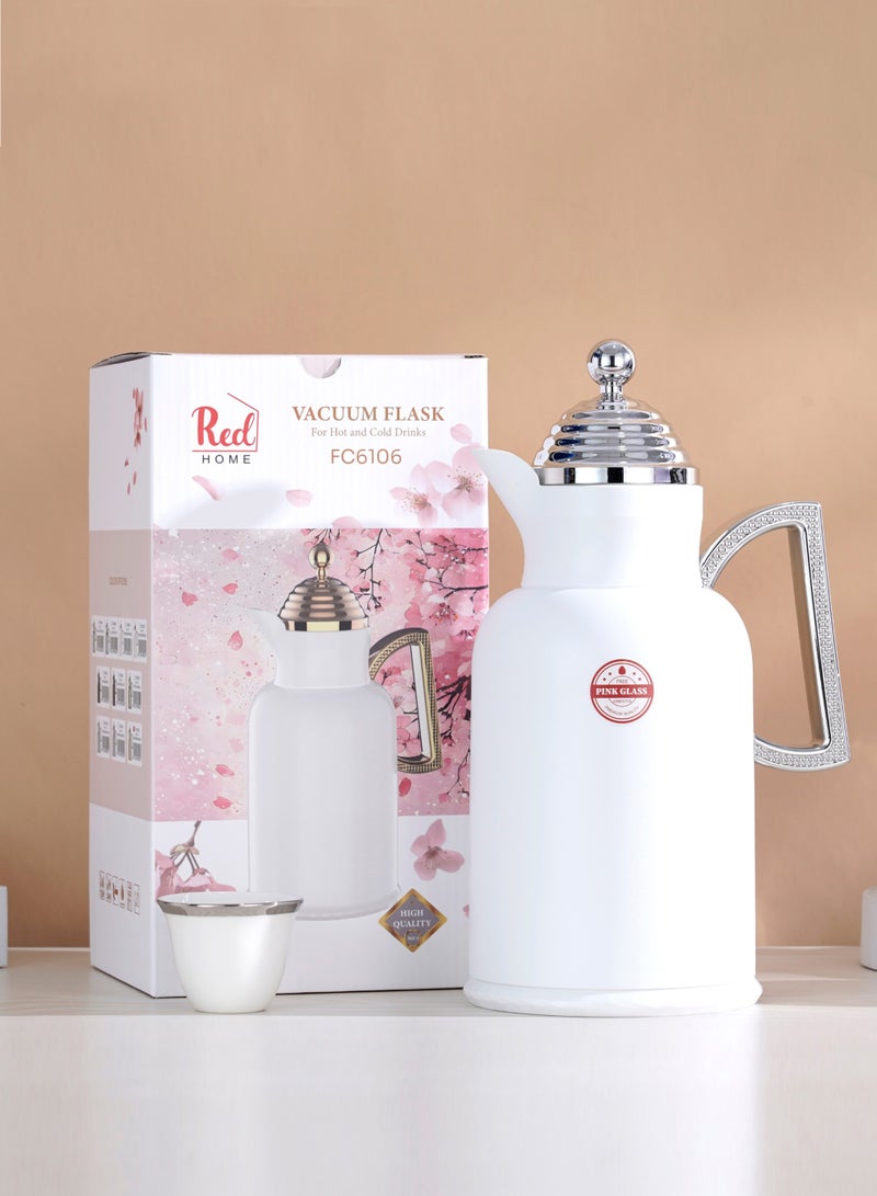 Red Home Vacuum Flask Set 1000ml to 600ml FC6006C - Image 2