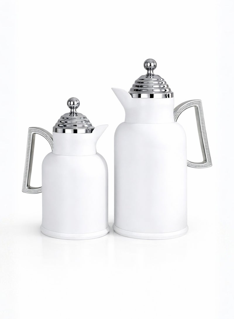 Red Home Vacuum Flask Set 1000ml to 600ml FC6006C - Image 1