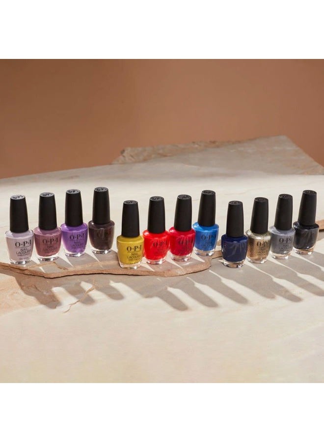 OPI Nail Lacquer, Medi-take It All In, Purple Nail Polish, Fall Wonders Collection, 0.5 fl oz - Image 5