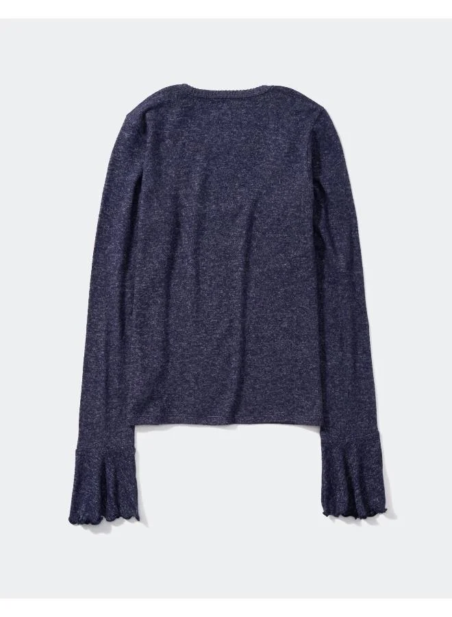 Aerie Scoop Neck Plush Top