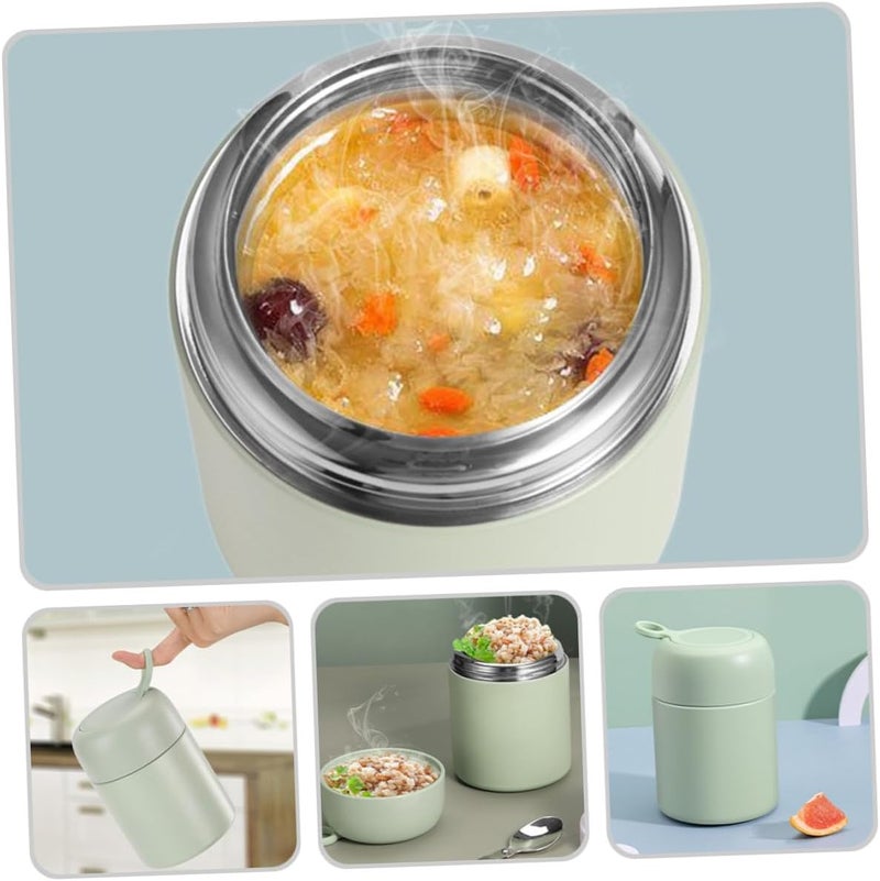 Local supply chain stock SOLUSTRE 500ml Insulated Food Jar Thermal Soup Cup with Spoon Leakproof Vacuum Breakfast Cup for Students and Office Portable Green Regulated warehouse storage Wide daily application Licensed warehouse stored goods Temp resistant Flexible varied design Wide use selected material User tested optimized build In-Kingdom stored commodity Shock rubber edge Repeated detach compatible build Multi-purpose Single & bulk storage compatible Scheduled warehouse deliver Local available supply Multi-use well-engineered build All-round applied quality Global light sturdy raw material Affordable purchase options All need matching options Versatile application Intra-city fast distribution Well-engineered versatile build Modern practical shape Changing environment compatible - Image 4
