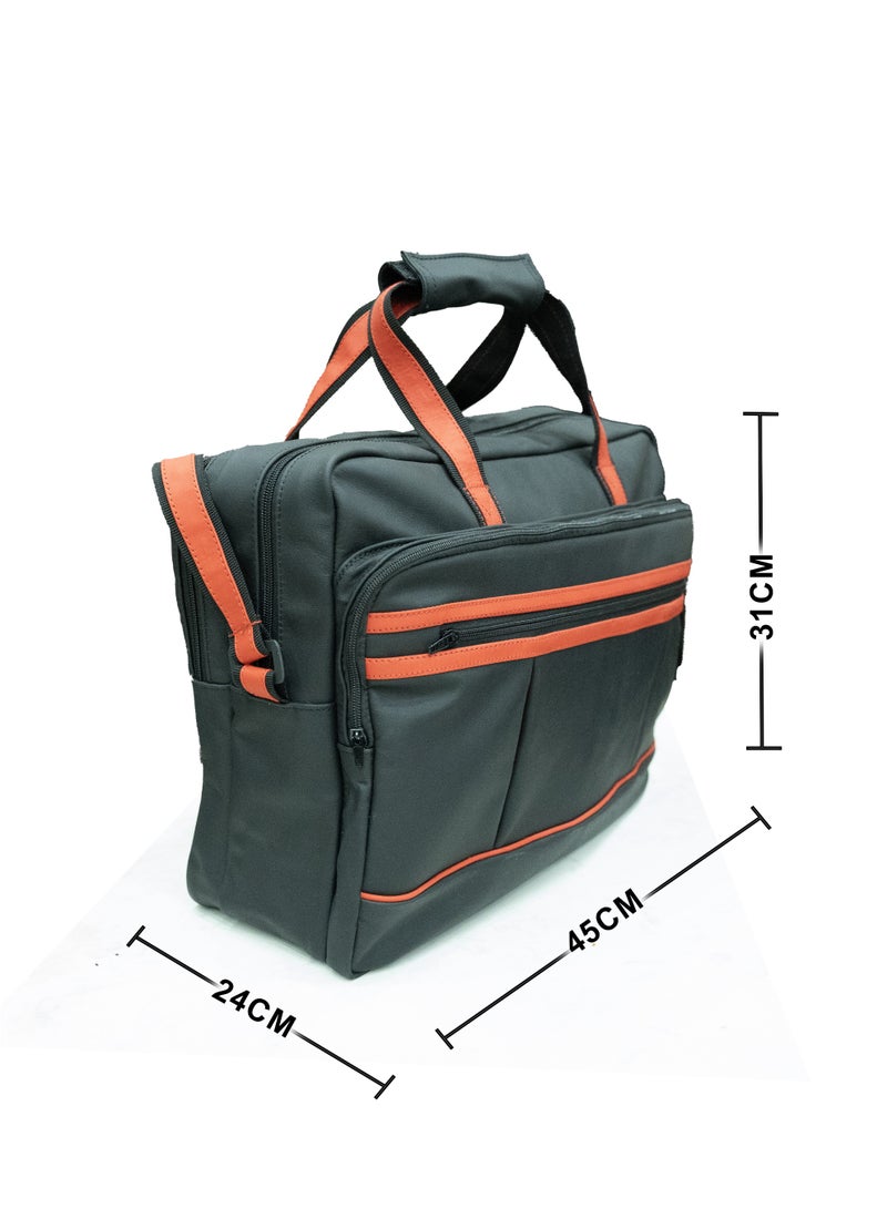 Luxury Multi-Purpose Business Travel Bag – Spacious Design with Multiple Compartments and Adjustable Strap - Image 4