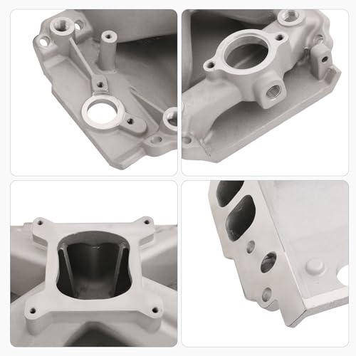 DICMIC Aluminum Single Plane Intake Manifold Compatible with Chevrolet Big Block V8 BBC 396-454 Engines - Image 4