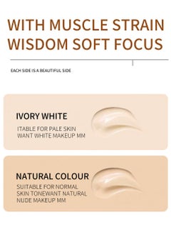 OCHEAL CC+ Liquid Foundation Color Correcting Cream, Full Coverage Foundation With SPF 50+ Whitening Sunscreen, Color Correcting And Brightening Face Cream, Skin Tone Adjusting CC Cream, Ivory  - Image 3