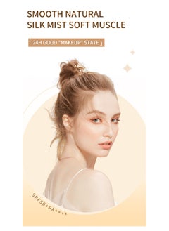 OCHEAL CC+ Liquid Foundation Color Correcting Cream, Full Coverage Foundation With SPF 50+ Whitening Sunscreen, Color Correcting And Brightening Face Cream, Skin Tone Adjusting CC Cream, Ivory  - Image 5