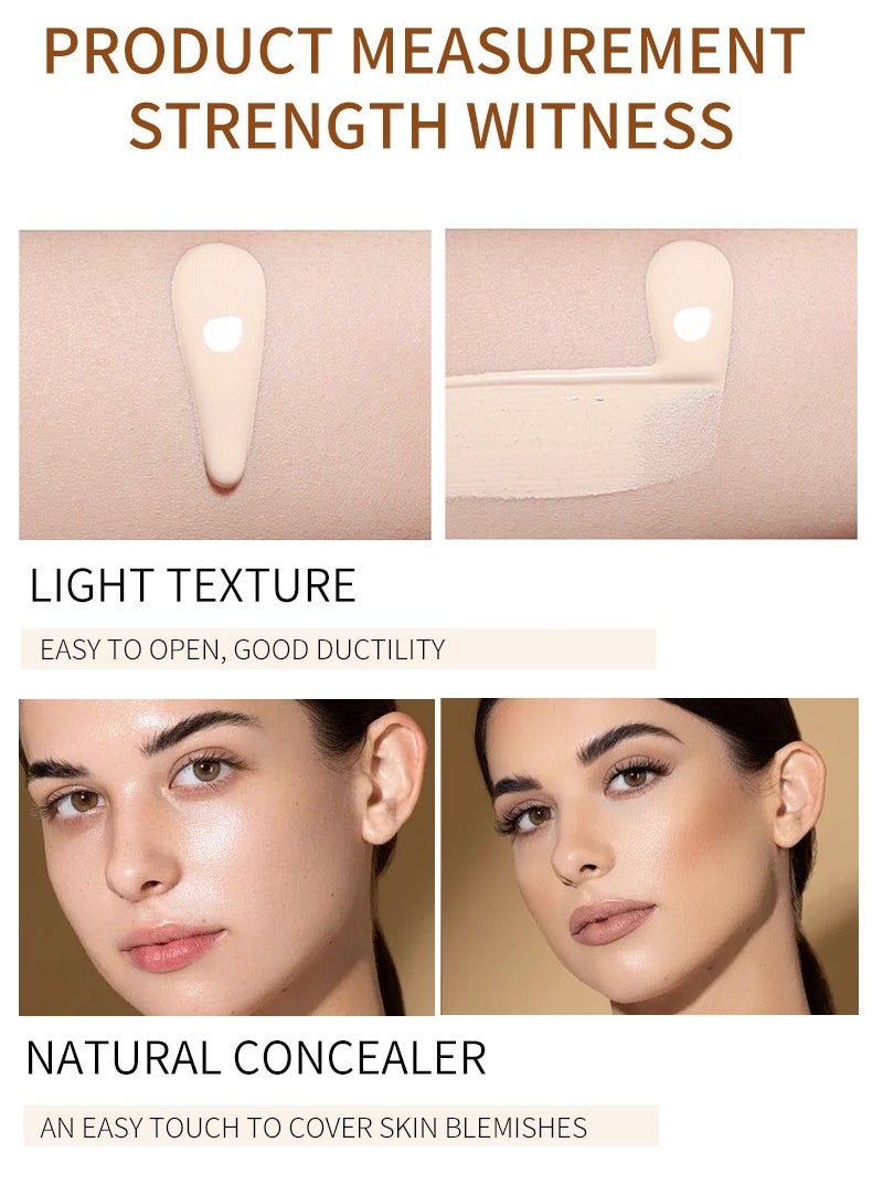 كريم أساس سائل CC+ كريم تصحيح اللون، كريم أساس بتركيبة تغطية كاملة مع واقي شمس SPF 50+ لتفتيح البشرة، كريم تصحيح اللون وإشراقة البشرة، كريم CC لتناسب لون البشرة، عاج