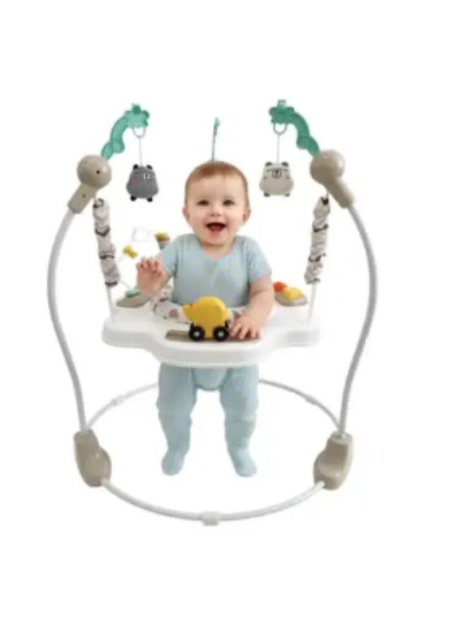 Portable baby activity seat with jumping function and multi-functional musical toys - Image 1