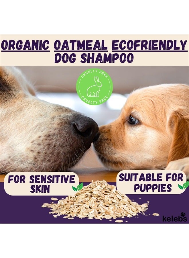 Kelebs Dog Shampoo | Allergies and itching | Dog Shampoo for Sensitive Skin | Puppy Shampoo | All Natural Dog Soap Bar with Lavender Oil & Oatmeal | for Smelly Dogs, Zero Plastic Vegan 3PCS - Image 3
