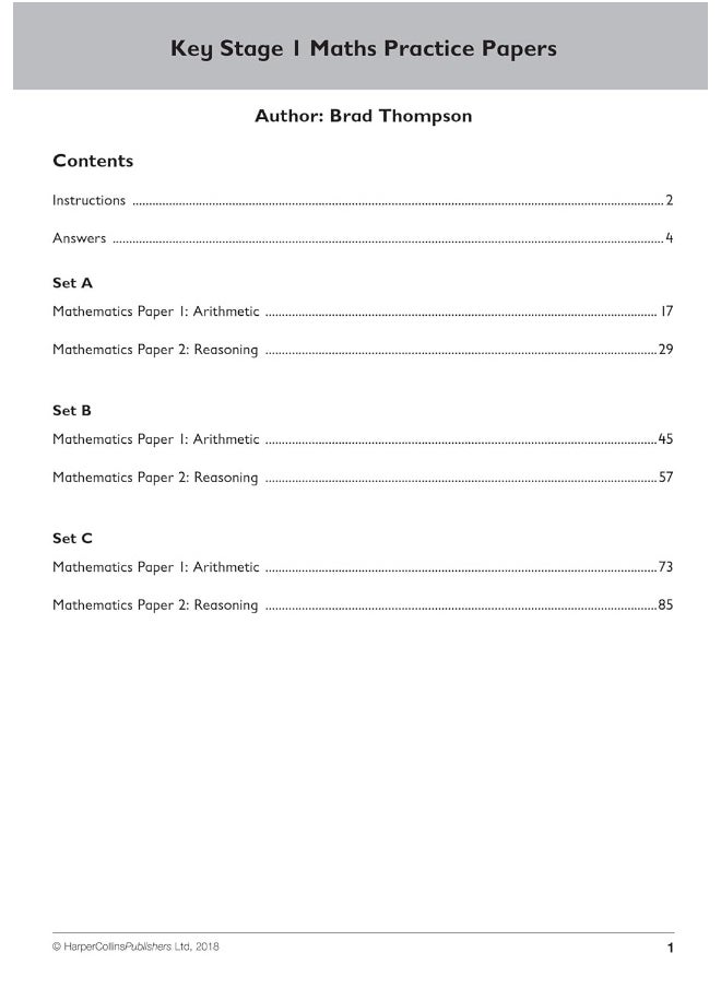 KS1 Maths SATs Practice Papers: For the 2025 Tests  - Image 3