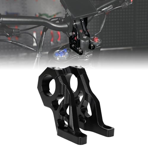 CHANGCHENG Motorcycle Handlebar Riser Talaria Handle Bar Mount Stem Riser for Talaria Sting MX3 MX4 Electric Dirt Bike Black - Image 1