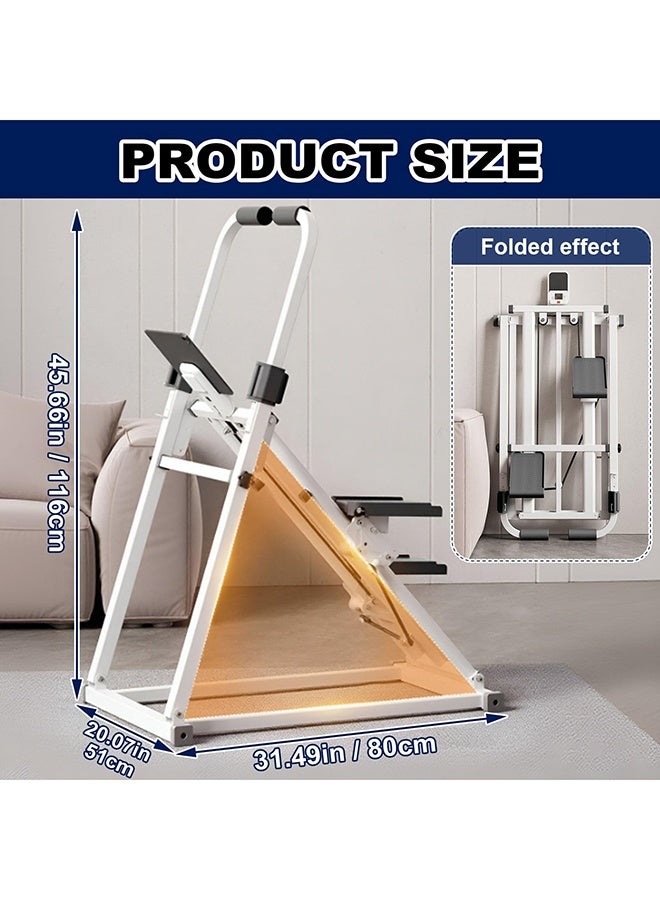 Arabest Foldable Stair Stepper Machine with Adjustable Handlebar & Step Counter - Compact Stair Climber for Home Gym, Cardio Workout Equipment, Space-Saving Step Machine for at-Home - Image 5