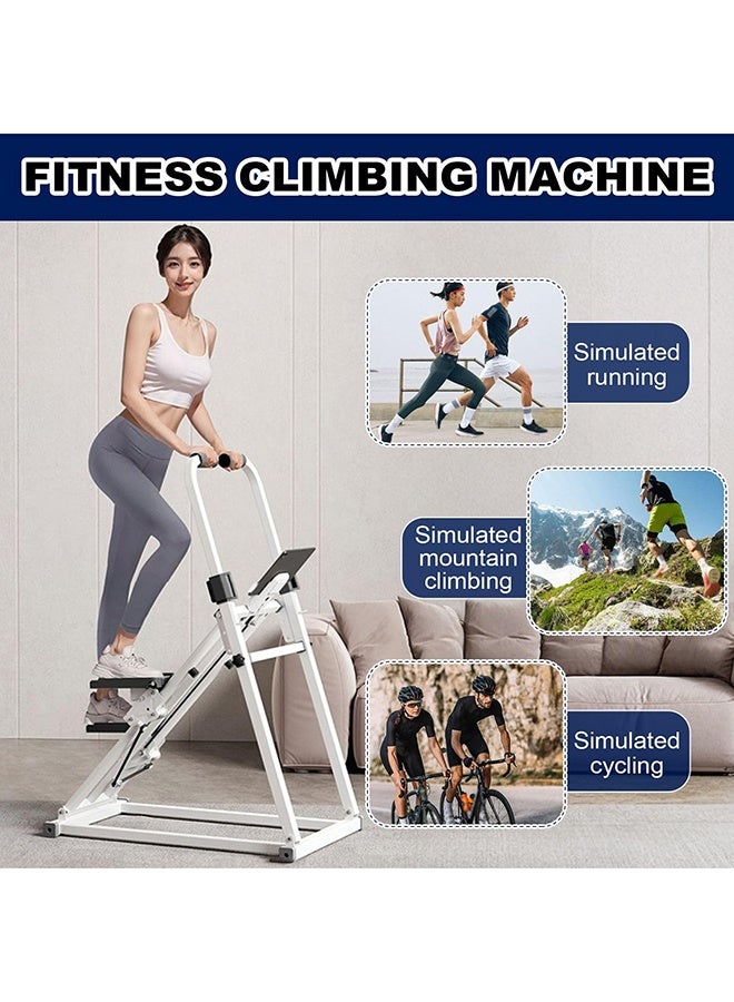 Arabest Foldable Stair Stepper Machine with Adjustable Handlebar & Step Counter - Compact Stair Climber for Home Gym, Cardio Workout Equipment, Space-Saving Step Machine for at-Home - Image 2