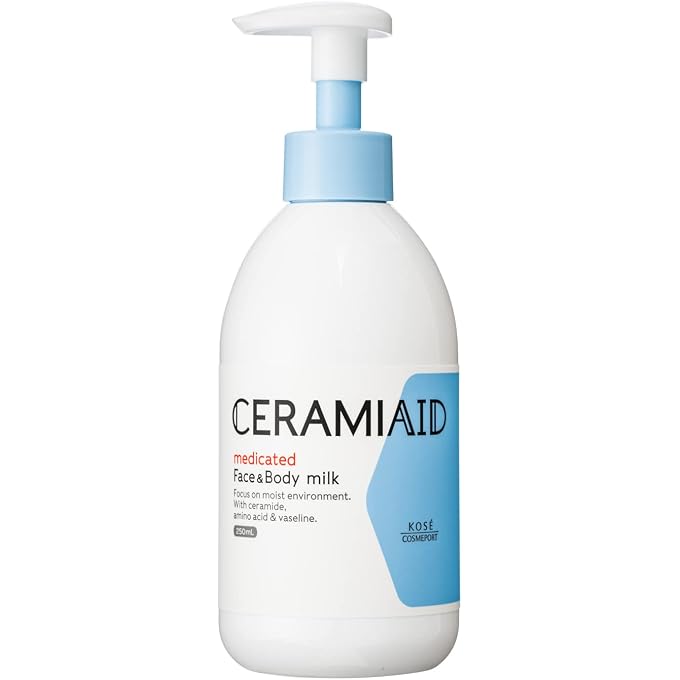 STRBOXONG KOSE Ceramide Medicated Skin Milk, Sensitive Skin, Full Body Moisturizing Milk, 8.5 fl oz (250 ml) (Quasi-Drug) - Image 1