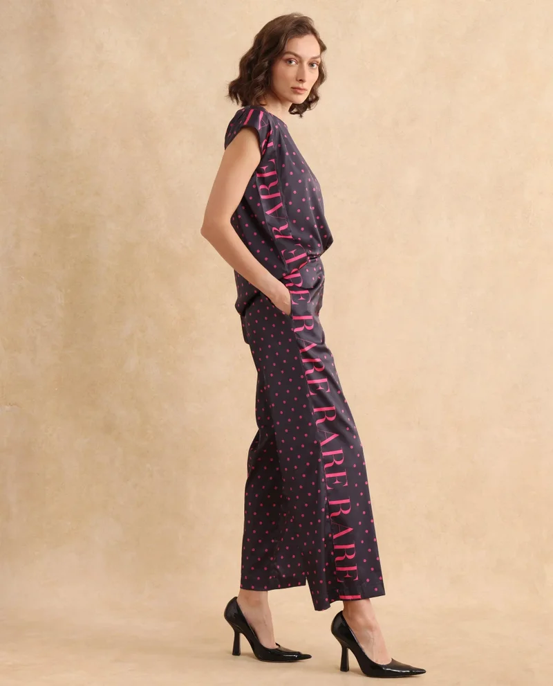 Rareism Women's Polka Print Top
