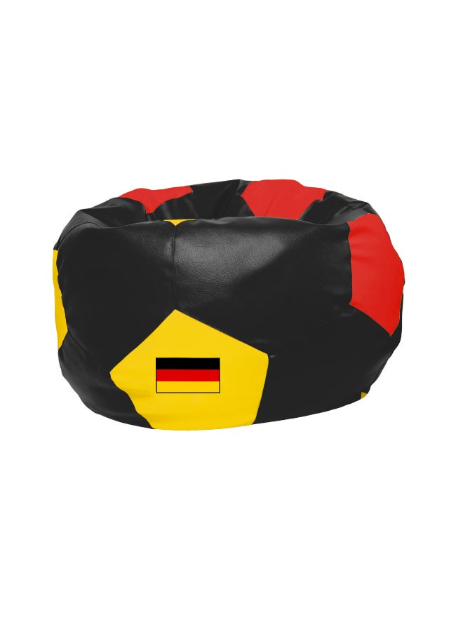 Fatbag Germany Football Style Bean Bag | Germany Flag Print | Faux Leather | Filled Bean Bag for Kids & Adults - Image 3