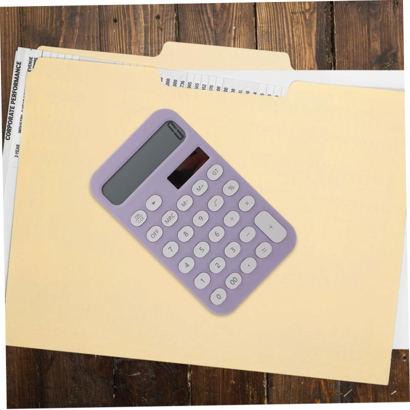 Portable Desk Calculator Compact Display Lightweight For Office School Students Professionals - Image 3