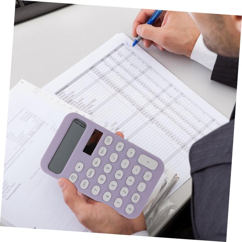 Portable Desk Calculator Compact Display Lightweight For Office School Students Professionals - Image 4