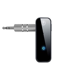 Generic Bluetooth 5.0 Aux Music Adapter - Portable Wireless Bluetooth Transmitter Receiver Supports Hands-Free Calls with Mic for Car Audio/Home Stereo/Wired Headphones/TV/4Hours Battery Life  - Image 1