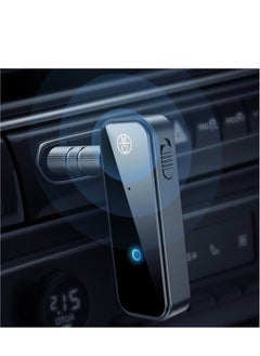 Generic Bluetooth 5.0 Aux Music Adapter - Portable Wireless Bluetooth Transmitter Receiver Supports Hands-Free Calls with Mic for Car Audio/Home Stereo/Wired Headphones/TV/4Hours Battery Life  - Image 2
