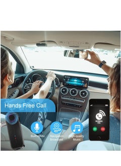 Generic Bluetooth 5.0 Aux Music Adapter - Portable Wireless Bluetooth Transmitter Receiver Supports Hands-Free Calls with Mic for Car Audio/Home Stereo/Wired Headphones/TV/4Hours Battery Life  - Image 5