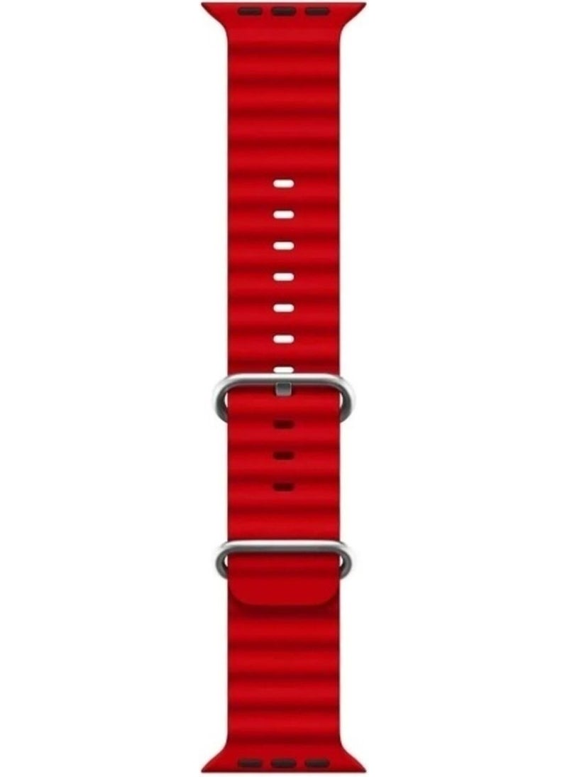 İstanbul Teknoloji Istanbul Technology Watch Compatible Gs Dt Pro T500 Ultra 2 3 4 5 6 7 8 Se - 42 44 45 49 mm Silicone  - Image 3
