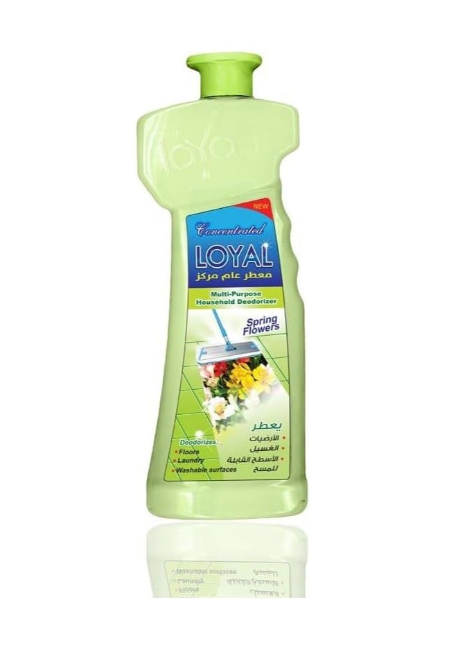 لويال جل مركز ومزيل الروائح الكريهة المنزلي متعدد الأغراض من لويال، زهور الربيع، 2100 مل