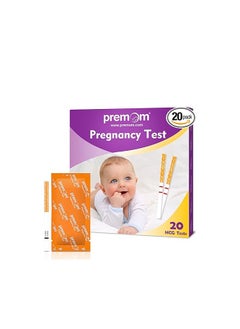 Premom Premom Early Pregnancy Test - 20 Ultra-Sensitive Test Strips 10 mIU/ml  - Image 2