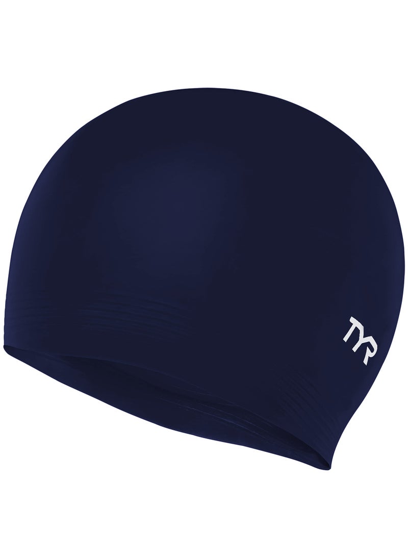 TYR TYR Mens Black Swim-caps, Navy  - Image 1