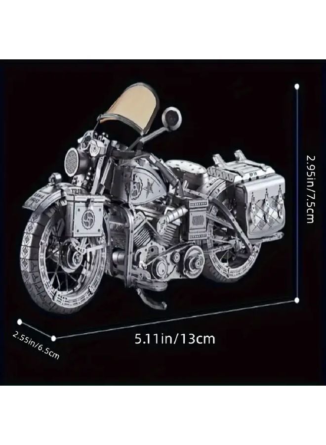 HL Motorcycle 3D Puzzle Model Kit DIY Off Road Action Figure Craft Ornament Gift - Image 1