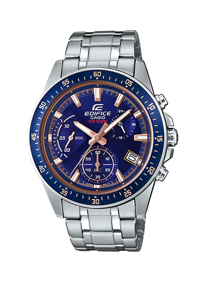 EDIFICE CASIO - Stainless Steel Chronograph Watch EFV-540D-2AVUDF - Image 1