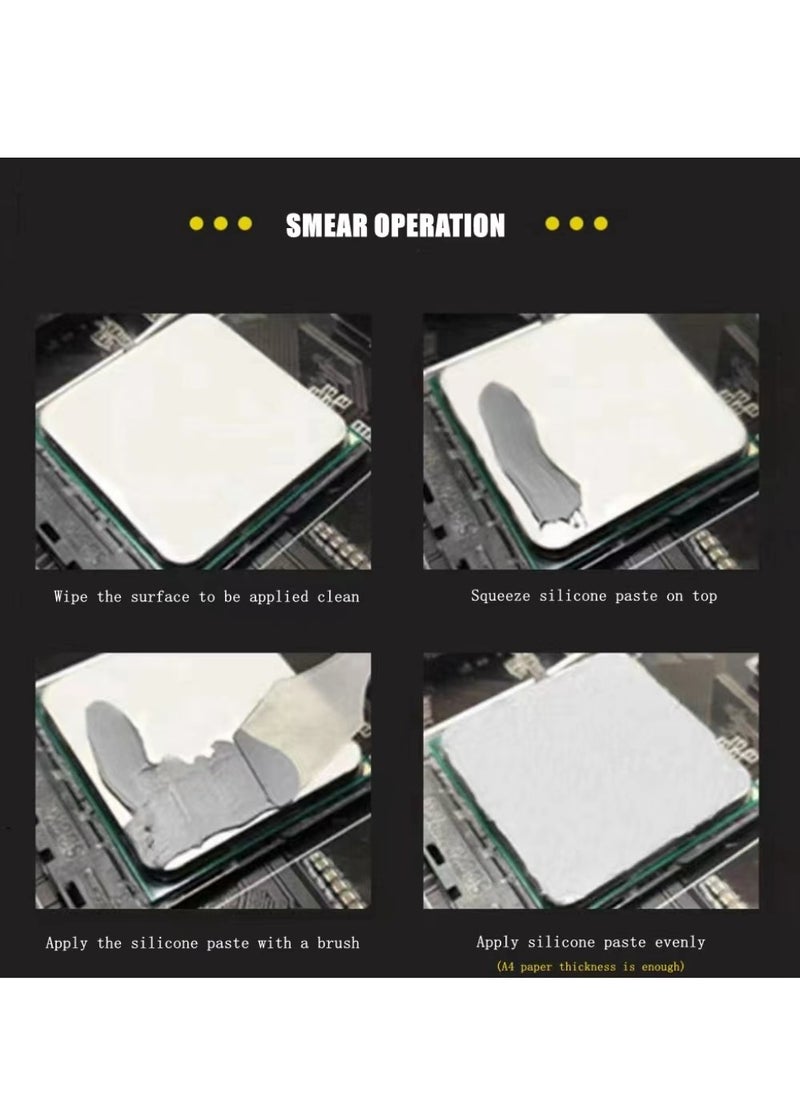 Cool Baby - COOLBABY MX-4 (includes spatula, 4 g) - The Ultimate Performance Thermal Paste For CPUs Consoles Graphics Cards Laptops With Very High Thermal Conductivity Long-lasting Safe To - Image 1