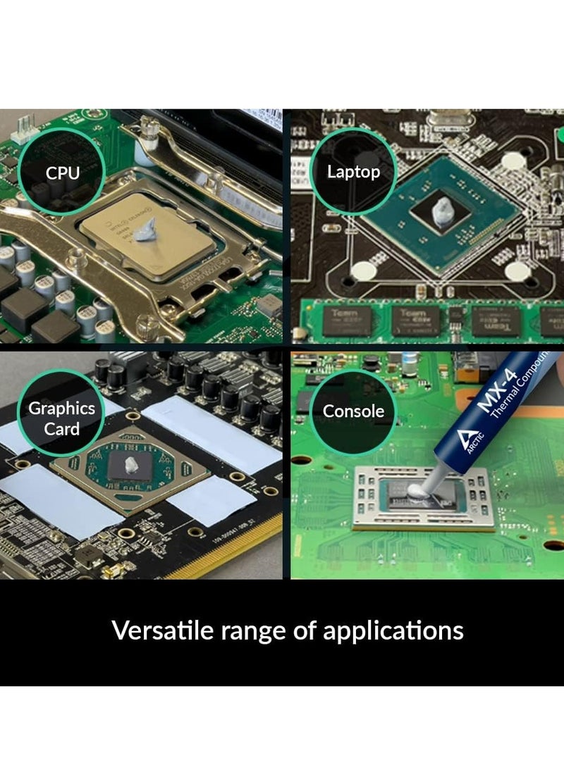 Cool Baby - COOLBABY MX-4 (includes spatula, 4 g) - The Ultimate Performance Thermal Paste For CPUs Consoles Graphics Cards Laptops With Very High Thermal Conductivity Long-lasting Safe To - Image 1