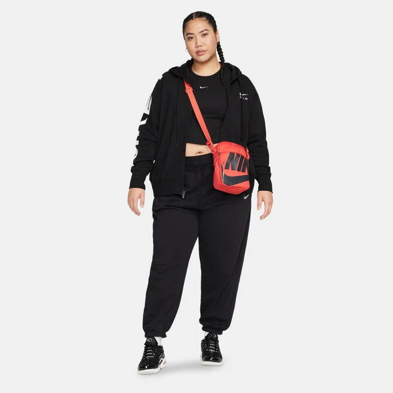 Nike Black Women's Sportswear Chill Knit Mini-Rib Tank Top (Plus Size) for Women | Best Price UAE