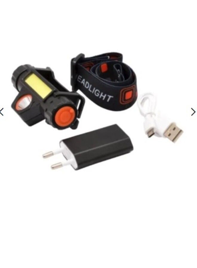 Arabic TARTUK STORE Rechargeable Head Flashlight  - Image 1