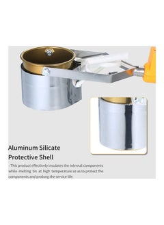 NIBEMINENT Portable Temperature Adjustable Titanium Alloy Tin Furnace Yellow  - Image 4