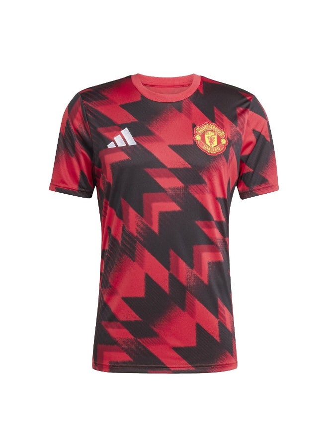 Adidas Adidas Mufc Preshi Red Jersey (Short Sleeve) Jerseys For Men - Image 1