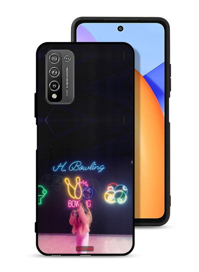 Tolwak Honor 10X Lite Protective Case Cover Bowling Lover - Image 1