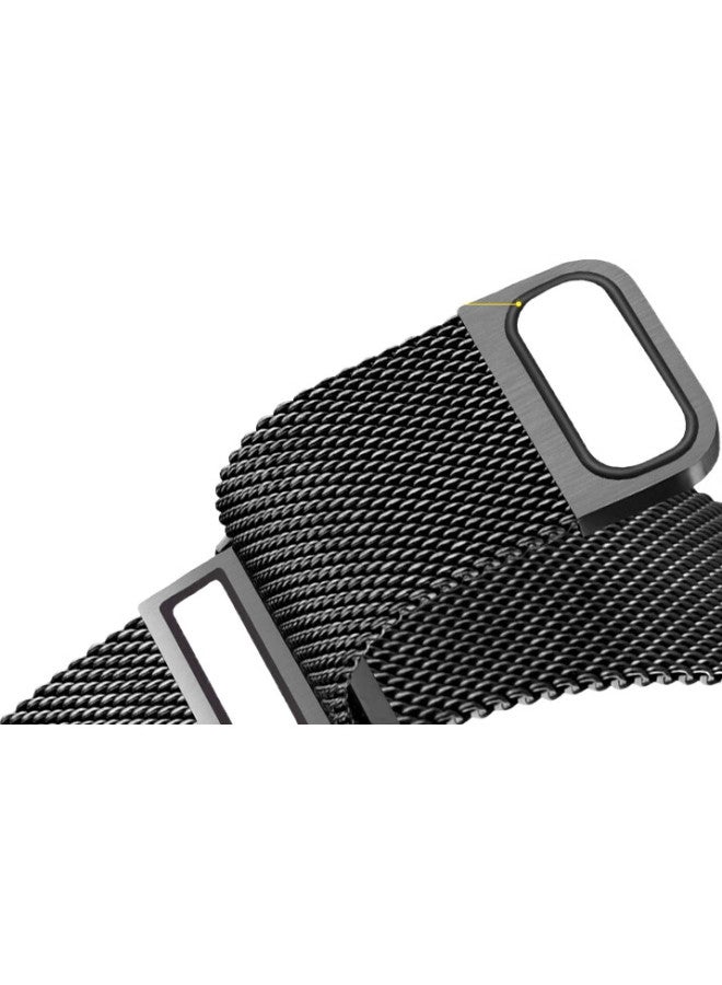 KOVOL [Strong Magnetic Attraction | Comfortable Wear] Compatible With Apple Watch, Milanese Loop, Iwatch/S10/9/8/7/Ultra2 Magnetic Band, Metal - Image 3