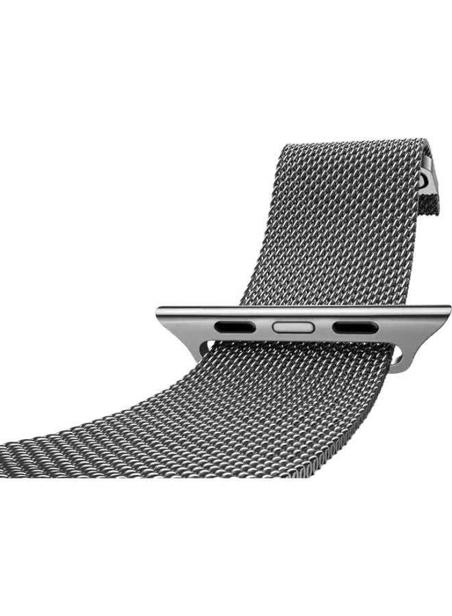 KOVOL [Strong Magnetic Attraction | Comfortable Wear] Compatible With Apple Watch, Milanese Loop, Iwatch/S10/9/8/7/Ultra2 Magnetic Band, Metal - Image 1