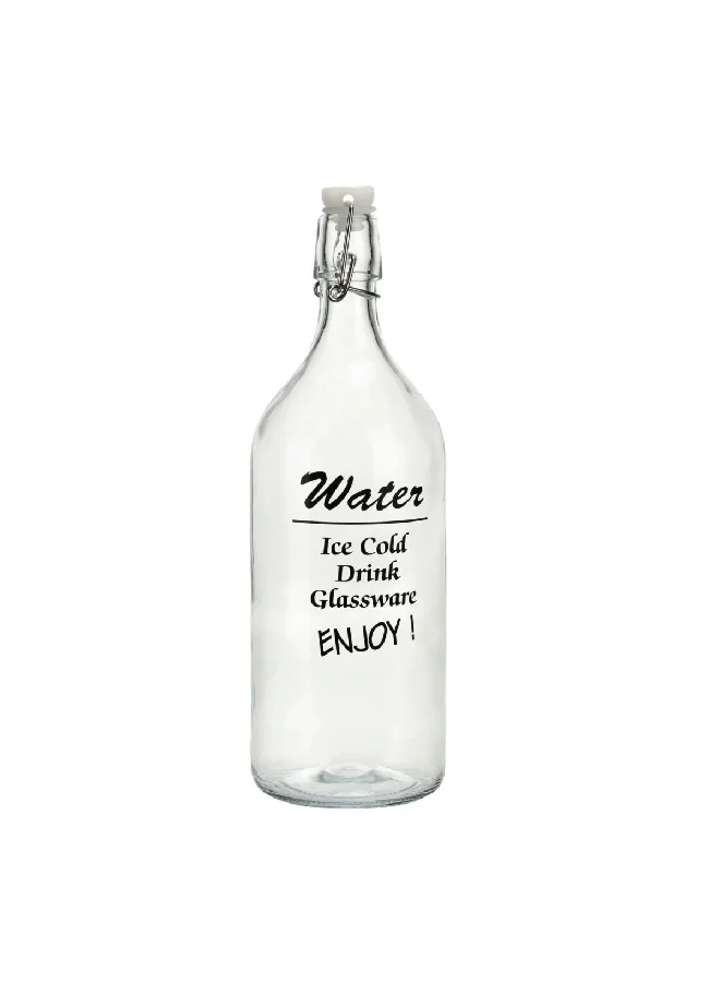 بين سيرفي إبريق زجاجي واسع، دائم وأنيق، بغطاء مشبك شفاف، سعة 29.2 × 9.6 × 9.6 سم 3242 مل