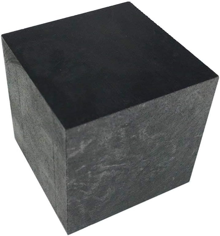 99.9% Purity Graphite Ingot Block EDM Square Graphite Plate Milling Surface (10x10x10MM)