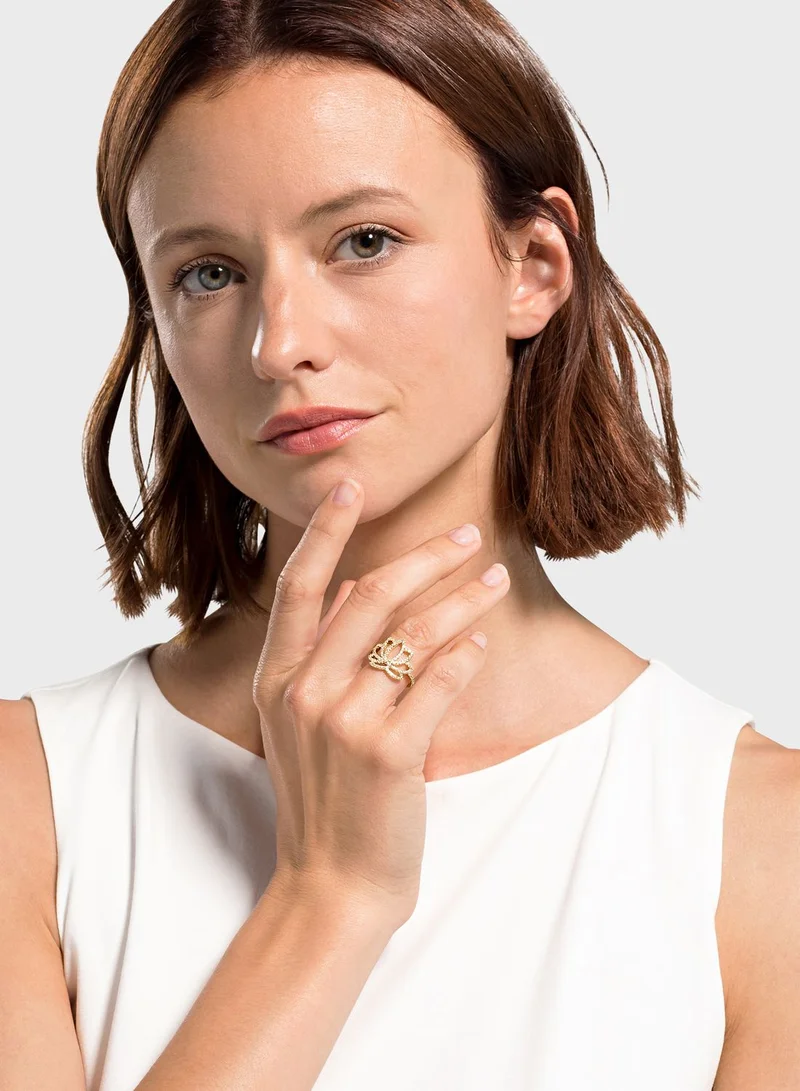 SWAROVSKI Lotus Symbol Ring