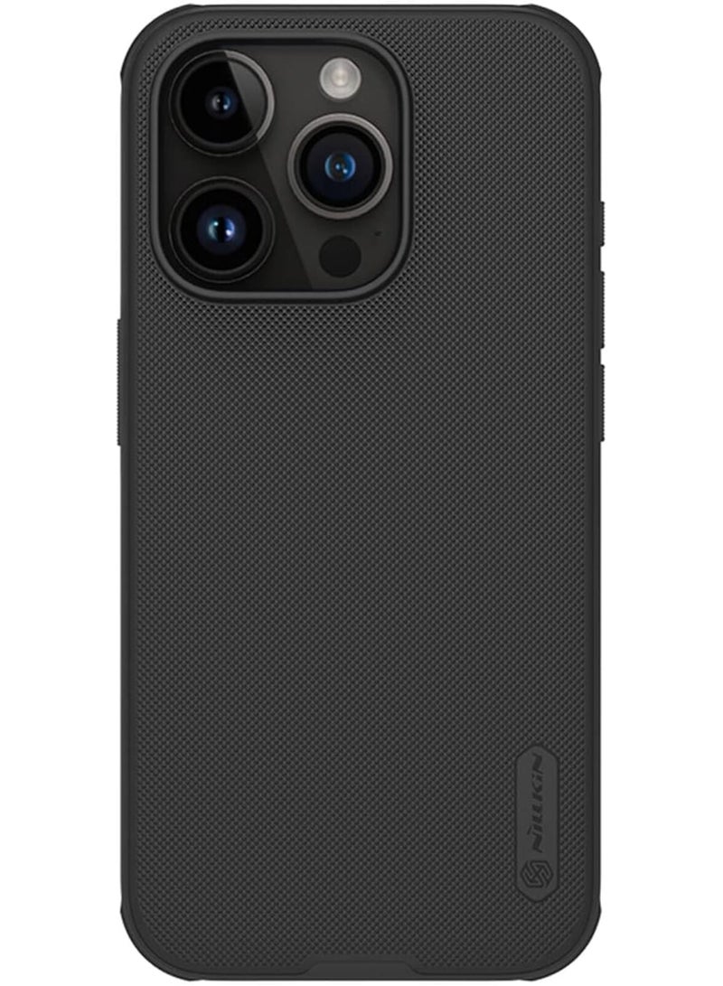 Nillkin Nillkin High Quality Super Frosted Shield Pro For Apple iPhone 15 Pro Max (Without Logo cutout) Black  - Image 1